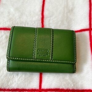 Leather Coach wallet
